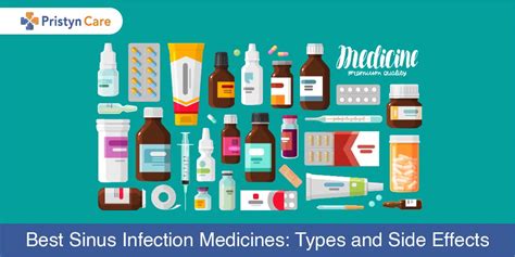 Best Sinus Infection Medicines: Types and Side Effects - Pristyn Care