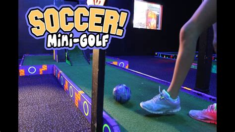 Soccer Mini-Golf at the Family Fun Center XL in Omaha - YouTube