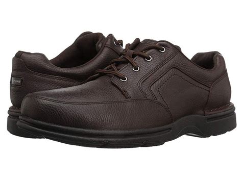 Rockport Eureka Plus Mudguard Men's Shoes Dark Brown Nubuck | Rockport ...