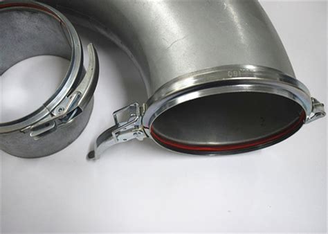 Galvanized Quick Release Hose Clamps Stainless Steel , 4-23 Inch Adjustable Pipe Clamp