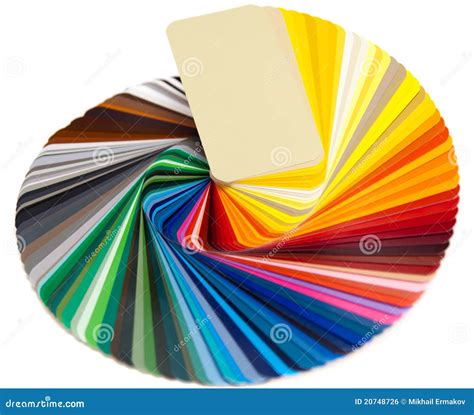 Colour Card RAL Royalty Free Stock Image - Image: 20748726