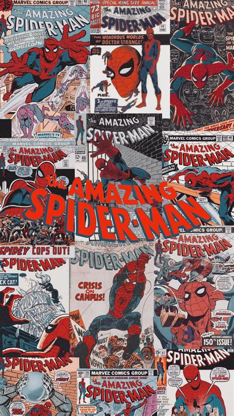 Spiderman Comic Background