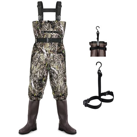 Buy Magreel Chest Waders, Camo Hunting Fishing Waders for Men Women with Boots, Waterproof ...