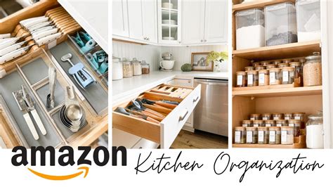 Amazon Kitchen Organization favorites! | Kitchen Organizing Ideas 2022 ...