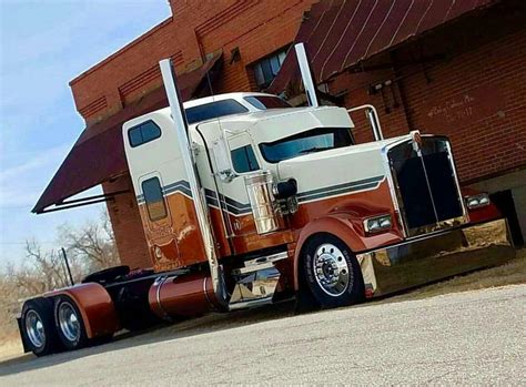 Kenworth W900 3 Axle Studio Sleeper... | Gros camions, Camions lourds, Camion poid lourd