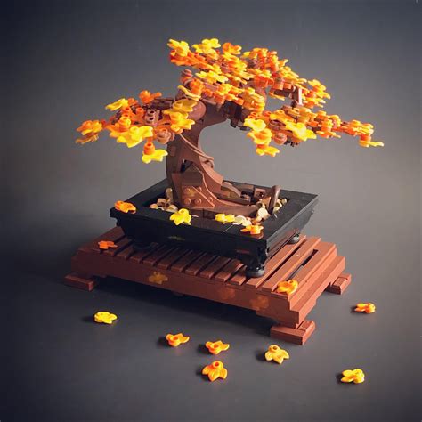 Fall has come to our LEGO bonsai tree… : r/lego