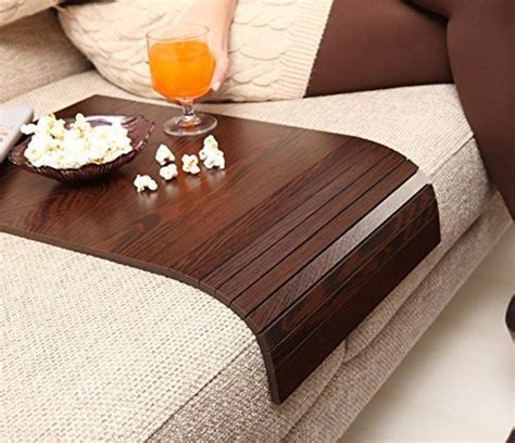 Sofa Tray Table - Quick Space Saving Wooden Couch Tray | Yinz Buy