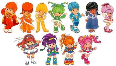 Rainbow Brite and Friends | Clockwise from top left: Red But… | Flickr