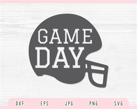 Game Day SVG Dxf Jpg Png Eps Game Day Cut File Cricut and | Etsy