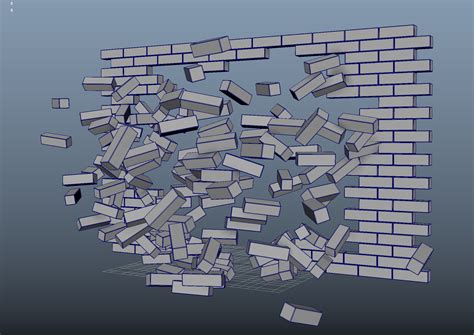 3D Brick Wall - TurboSquid 1455471