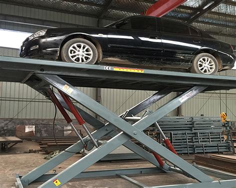 Single-layer Car Scissor Lift Supplier Car Elevator