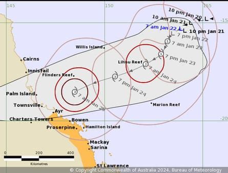 Cyclone Kirrily expected to hit north Queensland on Thursday as ...