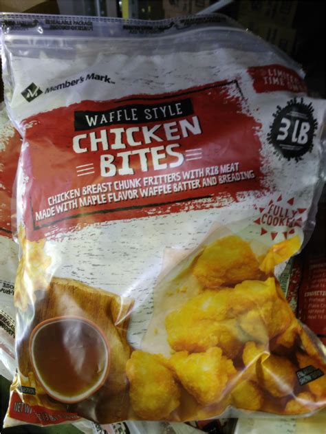 Member's Mark Waffle Style Chicken Bites @ Sam's Club | Chicken bites ...