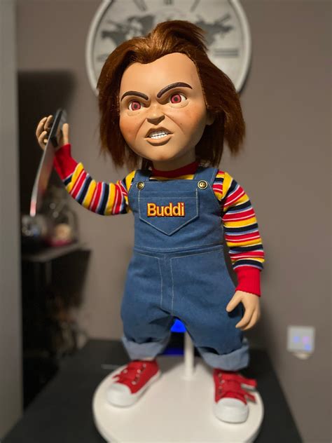 "Buddi Chucky V3 Angry - Real Size -Life Size Painted polyurethane head and hands body in rag ...