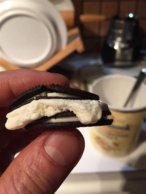 [Homemade] Mini ice cream sandwich : r/food