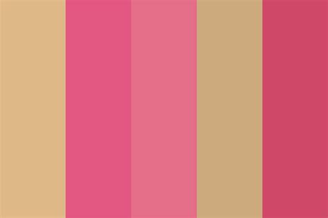 Pink And Beige Color Palette