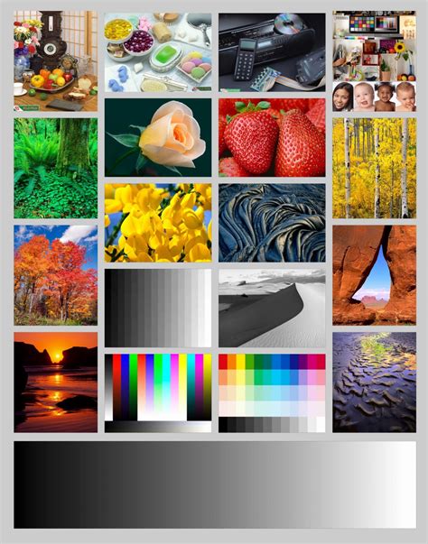 Color Printer Test Page Color Test Page Color Printing Test Page Printer Color Calibration ...