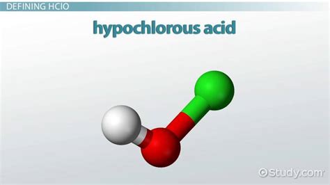 HClO: Definition & Lewis Structure - Video & Lesson Transcript | Study.com