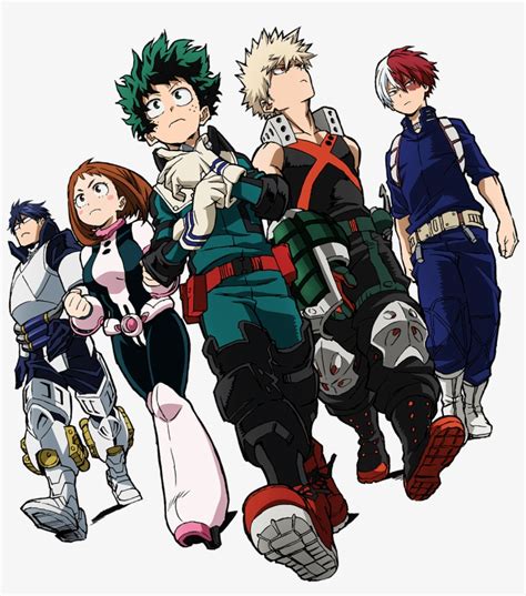 My Hero Academia The Movie The Two Heroes Students - My Hero Academia Two Heroes Transparent PNG ...