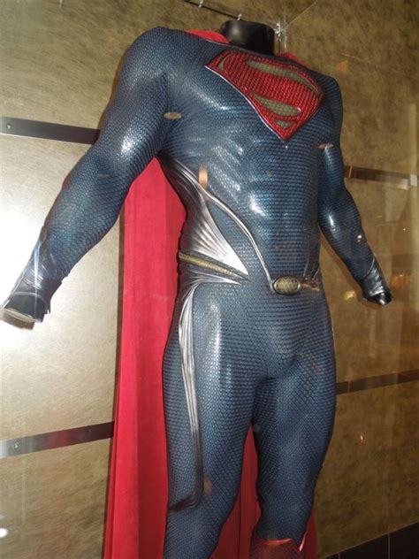 Man Of Steel Suit : Hollywood Movie Costumes And Props Man Of Steel Superman Suit On Display ...