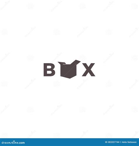 Box Logo Design. Box Vector Illustration Stock Vector - Illustration of ...