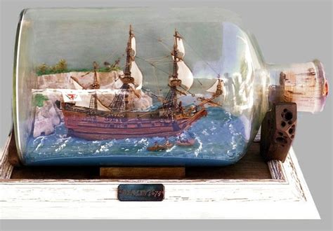 Ship in Bottle Bottle Ship Model Ship Sail Ship Model Scale Ship Model Ship Diorama Ship ...