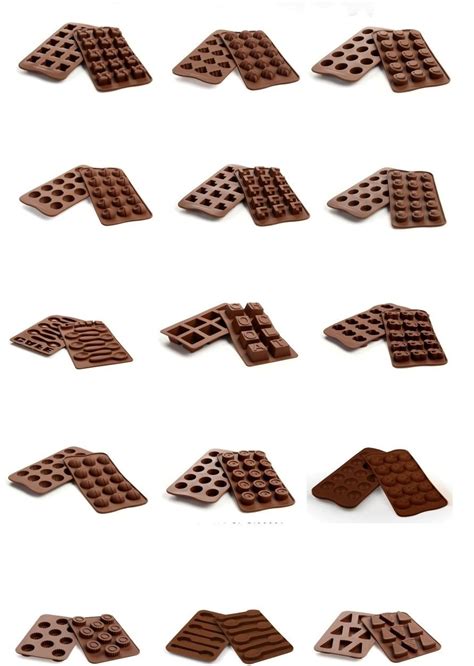 Chocolate mold. Different shape andsize. www.ideagroupigm.com