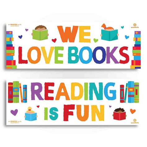 Classroom Reading Banner Set | Sproutbrite