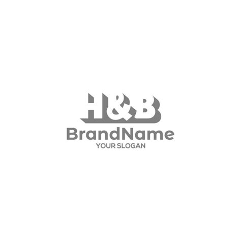 Simple HB Logo Design Vector 25886541 Vector Art at Vecteezy