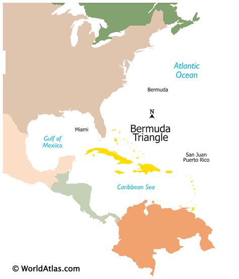 Bermuda Triangle - WorldAtlas