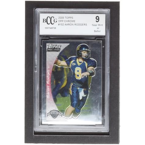 Aaron Rodgers 2005 Topps Draft Picks and Prospects Chrome #152 RC (BCCG ...