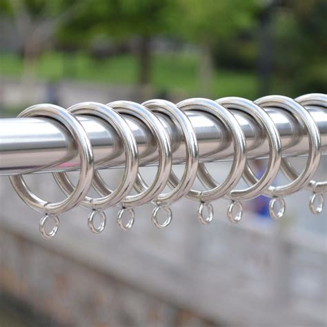 Stainless Steel Metal Curtain Rod Rings for Heavy Curtains - China Curtain Holder Rings and ...