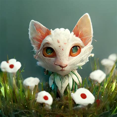 Lizard Cat In the grass by AdamRichardsArt on DeviantArt