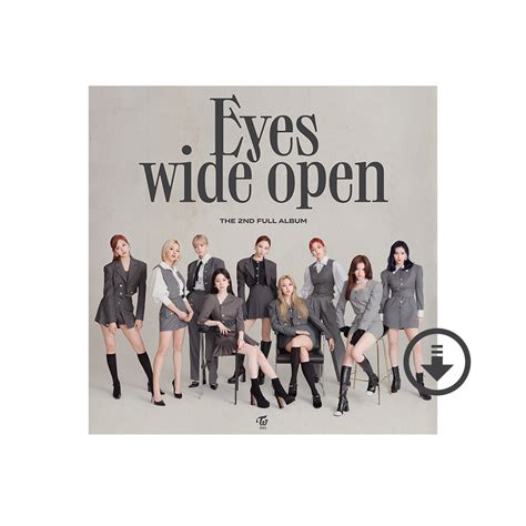 Eyes Wide Open Digital Album – Twice Official Store