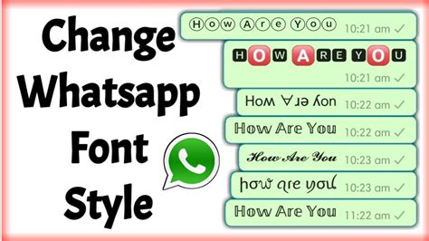 How To Change Whatsapp Font Style Without Any App | Whatsapp Font Change | Technical Purohit ...