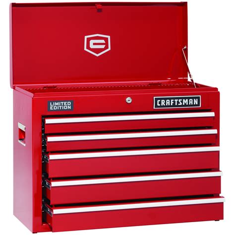 Craftsman 5-Drawer Red Ball-Bearing GRIPLATCH® Top Chest - Limited Edition | Shop Your Way ...