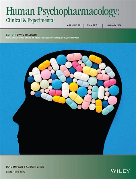 Human Psychopharmacology: Clinical and Experimental - Wiley Online Library