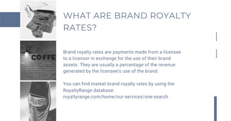 Brand royalty rates: everything you need to know | RoyaltyRange