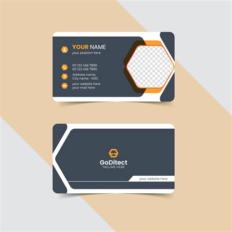 Business Card Printing Press Visiting Card Design 16468892 Vector Art ...