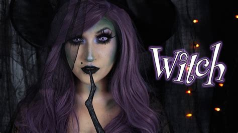 WITCH | Halloween Makeup Tutorial - YouTube