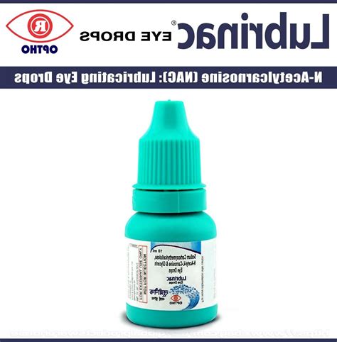 Cataract Eye Drops N AcetylCarnosine NAC Carnosine Glaucom