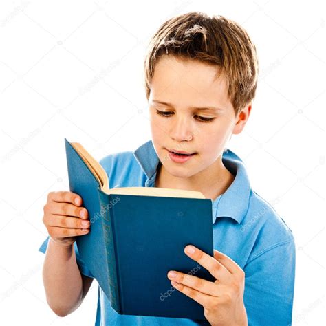 Boy reading book — Stock Photo © gorielov #11599642