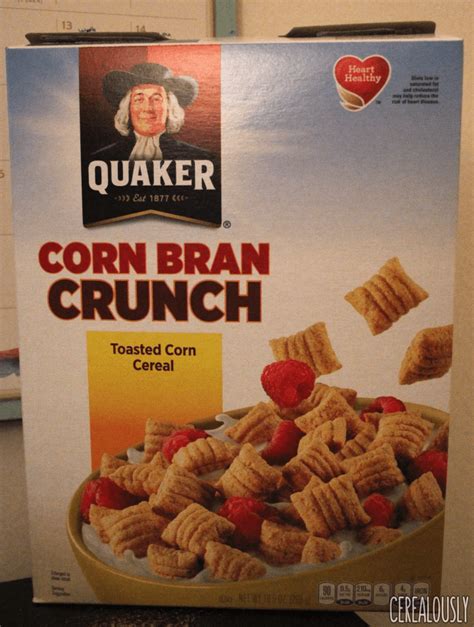 Quaker Crunchy Corn Bran Cereal Nutrition Facts | Besto Blog