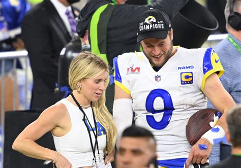 Matthew Stafford's Wife Was 'Miserable' During Super Bowl Season