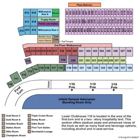 Churchill Downs Seating Chart Breeders Cup | Bruin Blog