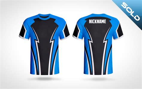 Premade eSports Jersey Design For Sale Team Jersey For Sale - Lobotz LTD