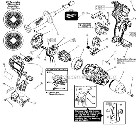 Milwaukee M18 1/2" Compact Hammer Drill | 2602-22DC | eReplacementParts.com