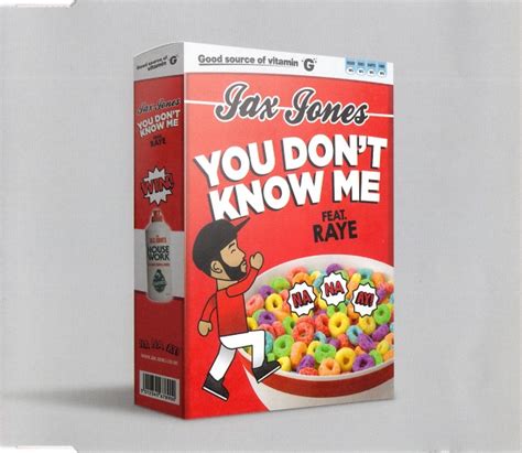 Jax Jones Feat. Raye - You Don't Know Me (2017, CD) | Discogs