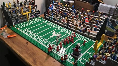 LEGO BYU LaVell Edwards stadium build - YouTube