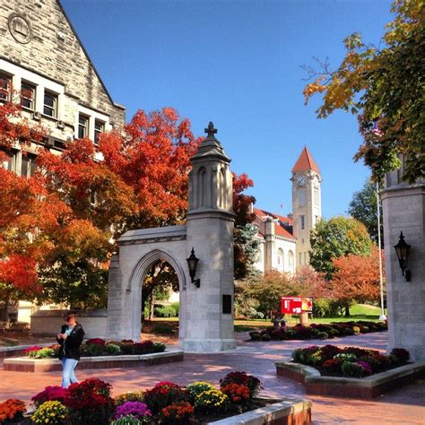 Beautiful IU in the fall. (With images) | Indiana university bloomington, Indiana travel ...